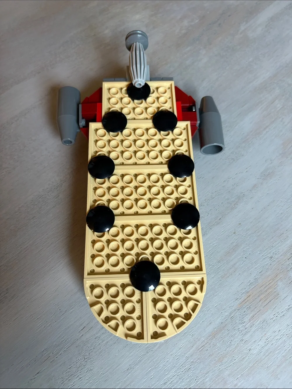 Luke's Landspeeder vehicle from LEGO Star Wars set 75173